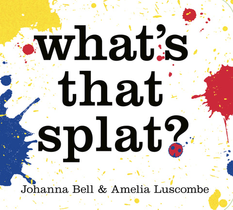 What's that Splat? Activity Sheets