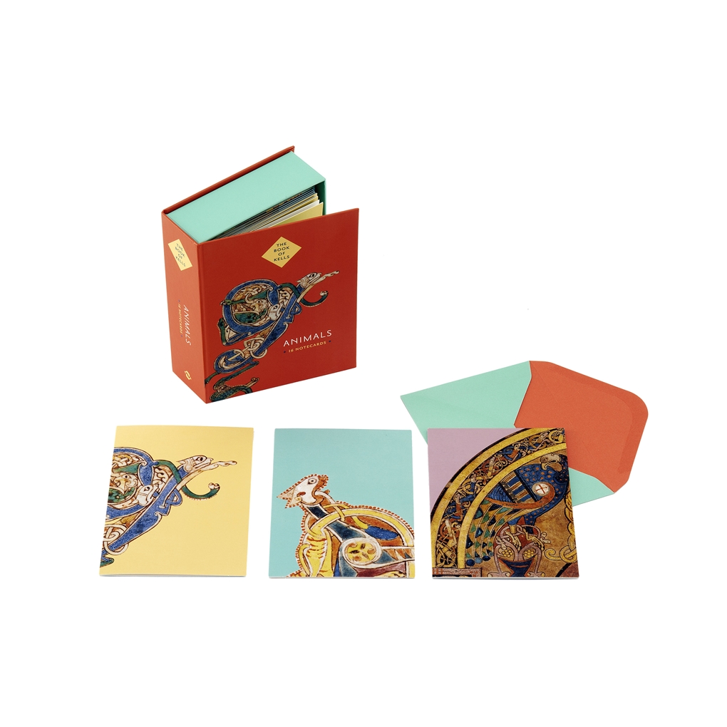 The Book of Kells - Animals: Box of 16 Notecards | Thames & Hudson ...