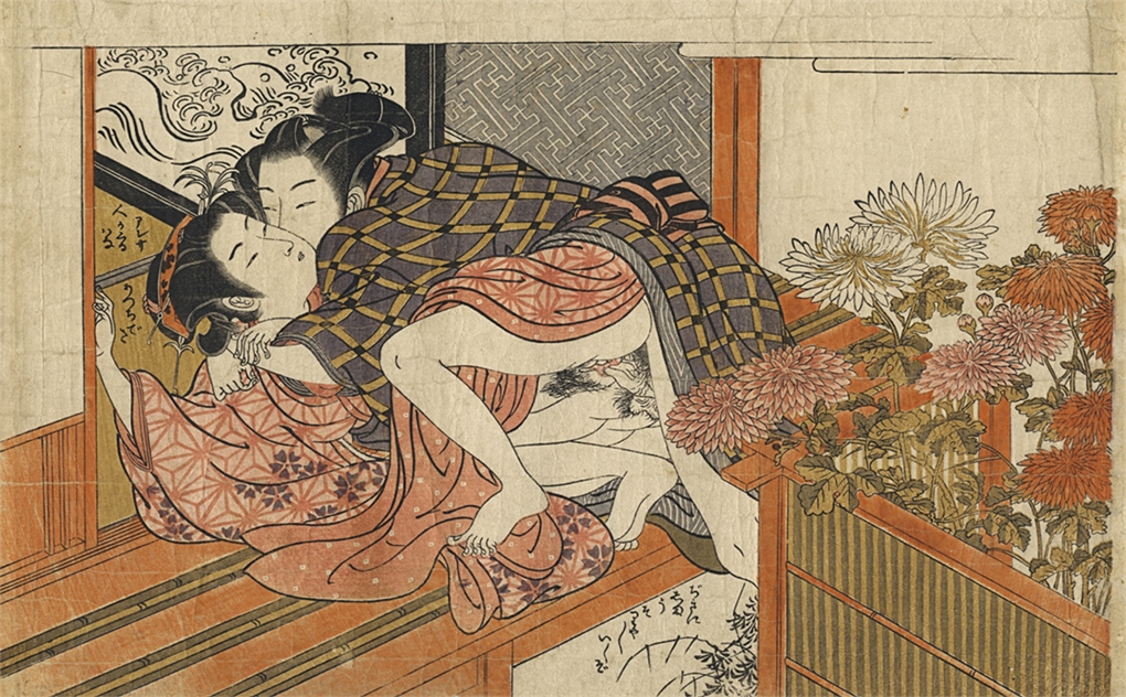 Japanese art contemporary erotic Shunga