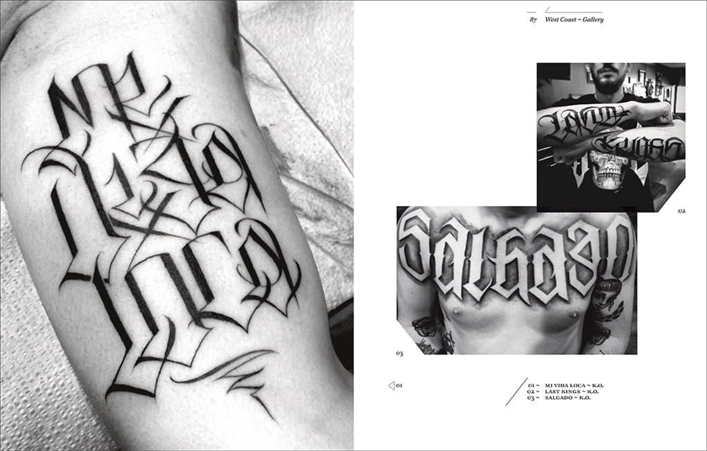 Thames & Hudson USA - Book - Graphic Art of Tattoo Lettering: A