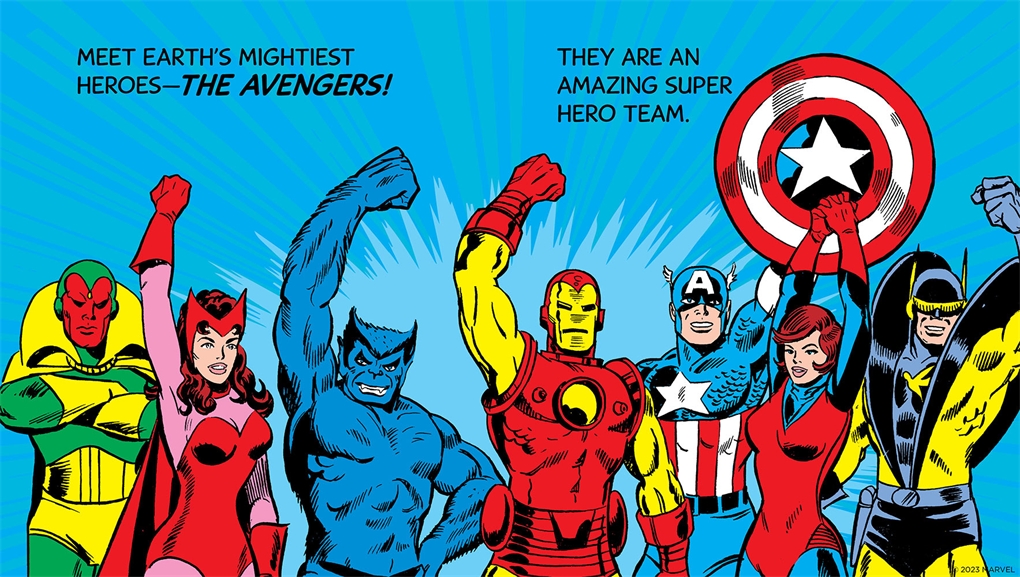 The Avengers: My Mighty Marvel First Book (Board Book)