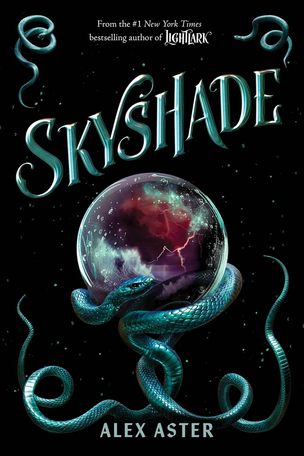 book cover featuring crystal ball