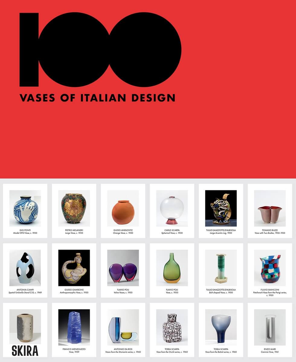 book cover featuring a variety of vases