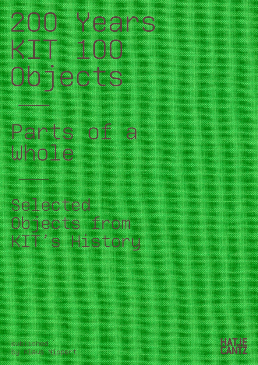 book cover featuring typewriter text on green backgound